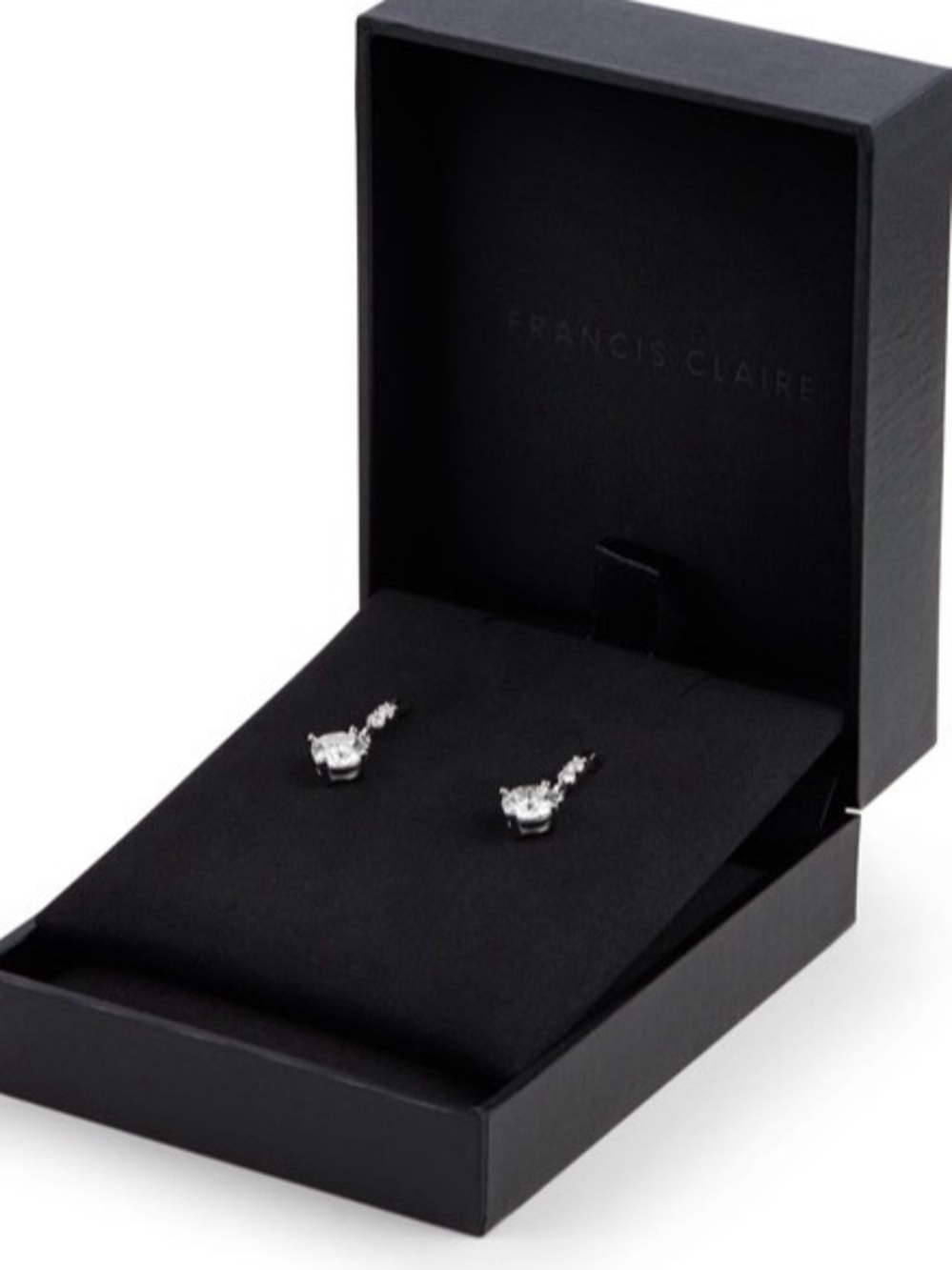 Moissanite Drop Earrings